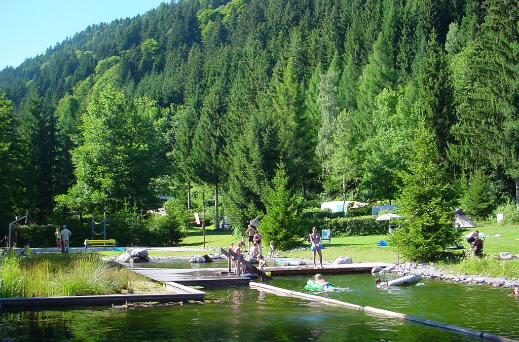 baignade écologique en Autriche pour camping