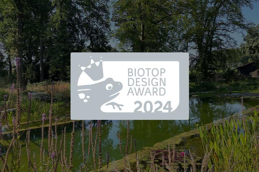 Biotop Design Award 2024 pour un bassin de baignade naturel
