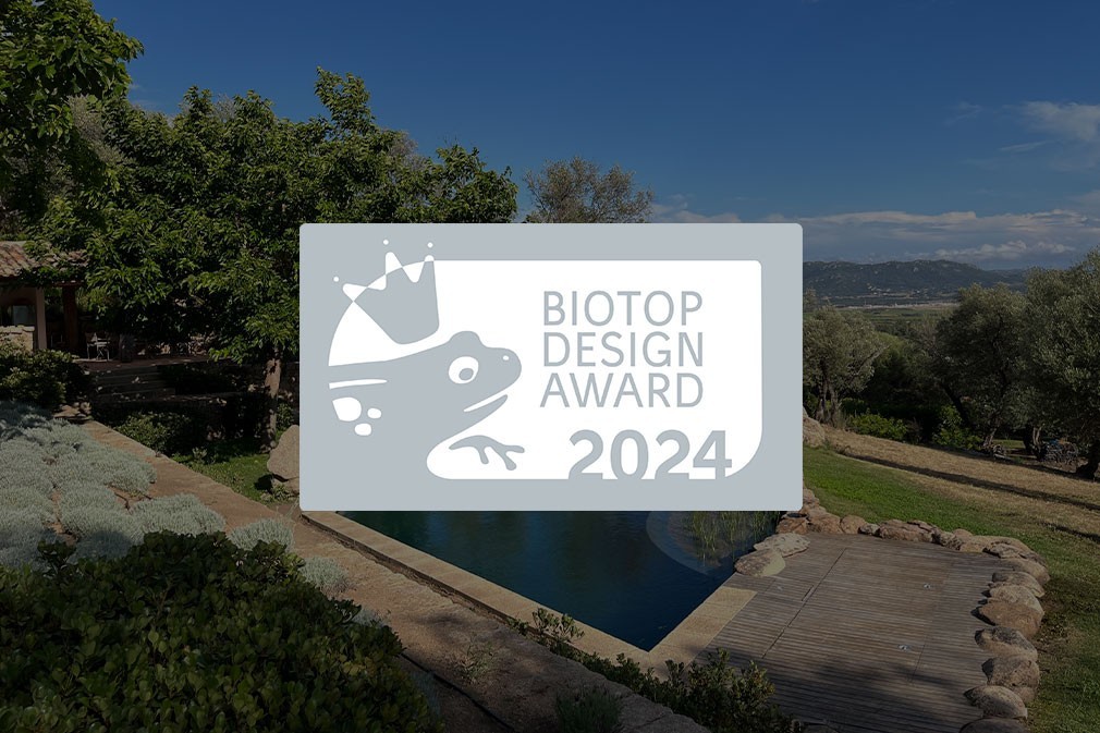 La place d'argent du Design Award 2024 dans la catégorie Swimming Pond