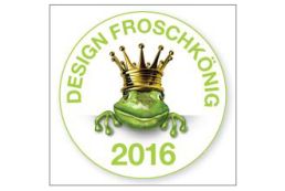 Design-Froschkönig 2016