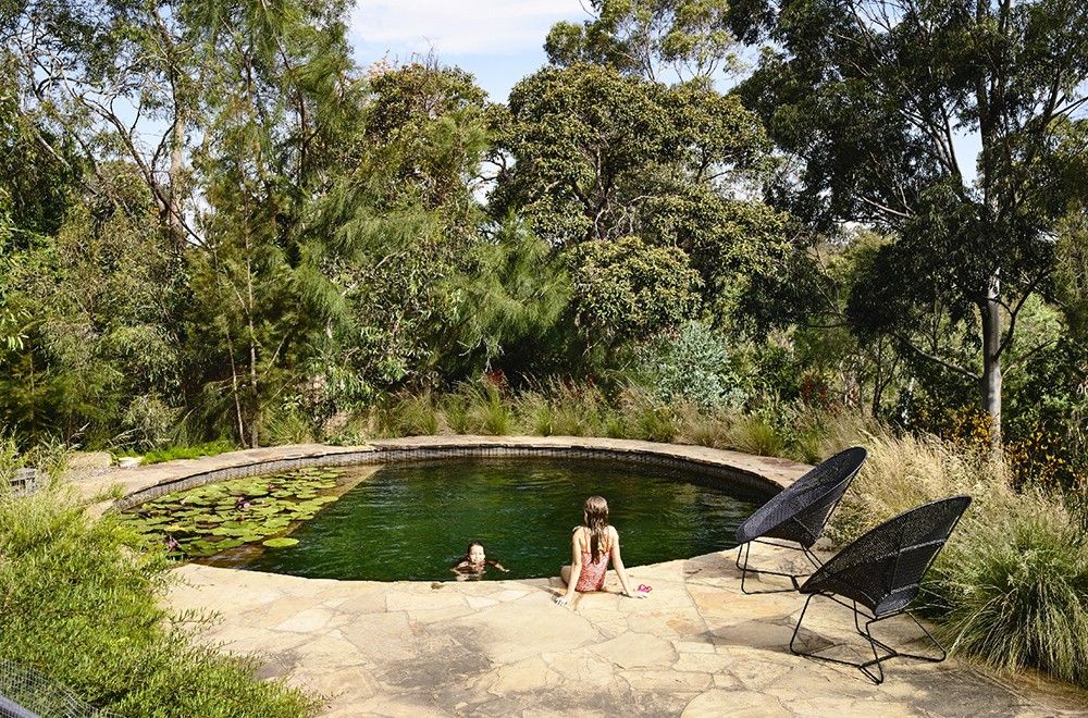 Une piscine naturelle auto-nettoyante - Photo: Derek Swalwell
